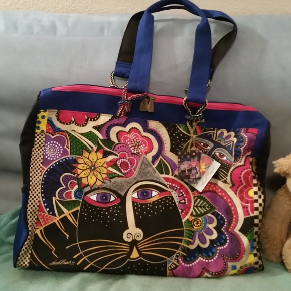 Laurel Burch Travel & Tote Bag. NWT - Picture 2 of 8